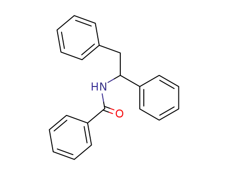 Molecular Structure of 66730-28-7 (Benzamide, N-(1,2-diphenylethyl)-)
