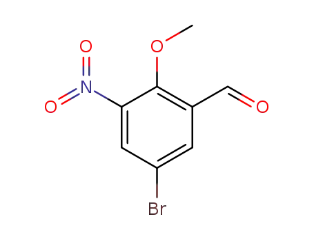 5-bromo-2-methoxy-3-nitrobenzaldehyde