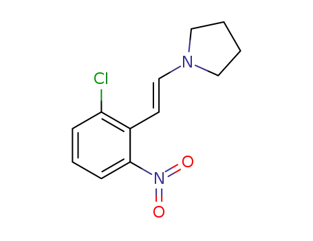 1-[(E)-2-(2-chloro-6-nitrophenyl)vinyl]pyrrolidine