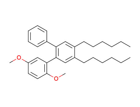 2,5-dimethoxy-4',5'-dihexyl-1,1':2',1''-terphenyl