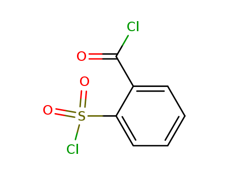 Benzoyl chloride, 2-(chlorosulfonyl)-