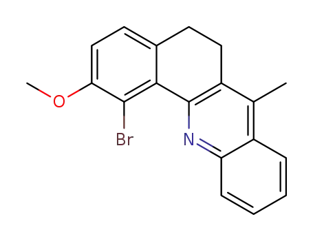1-bromo-2-methoxy-7-methyl-5,6-dihydrobenzo[c]acridine