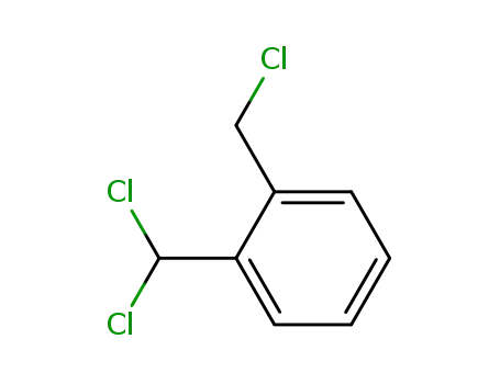 Molecular Structure of 30293-58-4 (Benzene, 1-(chloromethyl)-2-(dichloromethyl)-)