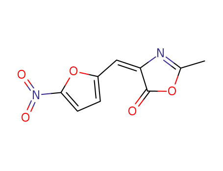 5(4H)-Oxazolone, 2-methyl-4-[(5-nitro-2-furanyl)methylene]-