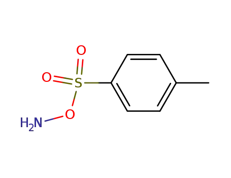 Molecular Structure of 52913-14-1 (HydroxylaMine, O-[(4-Methylphenyl)sulfonyl]-)