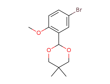 2-(5-bromo-2-methoxyphenyl)-5,5-dimethyl-1,3-dioxane
