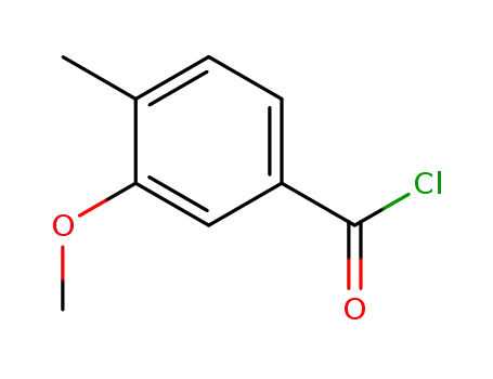 Molecular Structure of 87808-44-4 (Benzoyl chloride, 3-methoxy-4-methyl- (9CI))