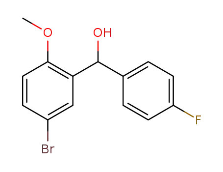 (5-bromo-2-methoxyphenyl)(4-fluorophenyl)methanol