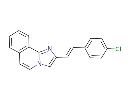 (E)-2-(4-chlorostyryl)imidazo[2,1-a]isoquinoline