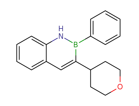 2-phenyl-3-(4-tetrahydro-2H-pyranyl)-2,1-borazaronaphthalene