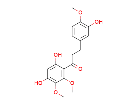 1-(4,6-dihydroxy-2,3-dimethoxyphenyl)-3-(3'-hydroxy-4'-methoxyphenyl)propan-1-one