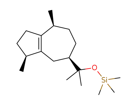 {2-[(3S,5R,8S)-3,8-dimethyl-1,2,3,4,5,6,7,8-octahydroazulen-5-yl]-propan-2-yl-oxy}(trimethyl)silane