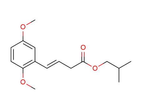 (E)-isobutyl 4-(2,5-dimethoxyphenyl)but-3-enoate