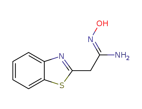 (Z)-2-(benzo[d]thiazol-2-yl)-N′-hydroxyacetimidamide