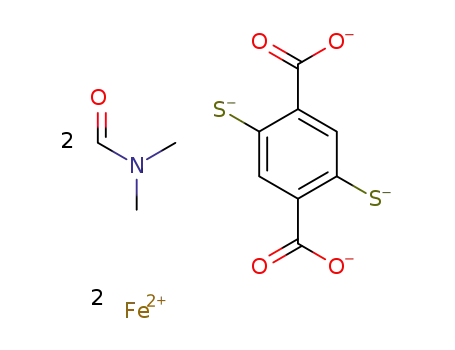 [Fe2(2,5-disulfhydrylbenzene-1,4-dicarboxylate)(N,N-dimethylformamide)2]