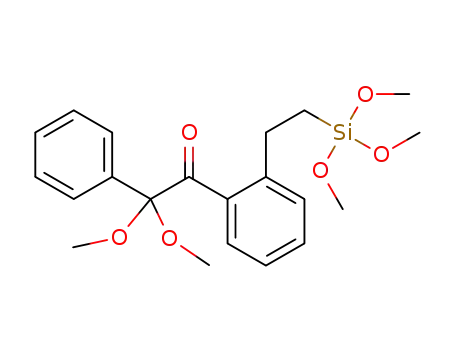 2,2-dimethoxy-2-phenyl-1-(2-(2-(trimethoxysilyl)ethyl)phenyl)ethane-1-one