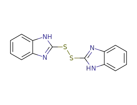 Molecular Structure of 1155-37-9 (1H-Benzimidazole,2,2'-dithiobis-)
