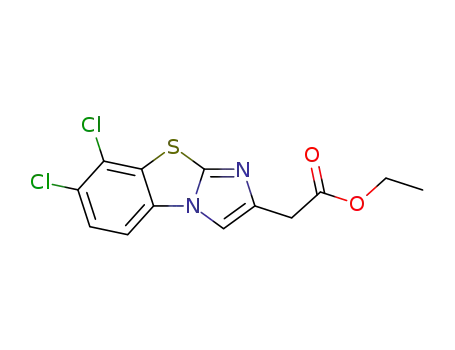 ethyl 2-{9,10-dichloro-7-thia-2,5-diazatricyclo[6.4.0.02,6]dodeca-1(8),3,5,9,11-pentaen-4-yl}acetate