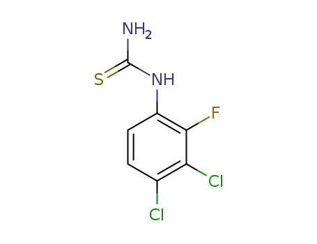 (3,4-dichloro-2-fluorophenyl)thiourea