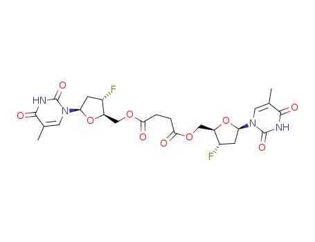di[5′-O-(3'-fluoro-2′,3′-dideoxythymidinyl)] 1,4-succinate