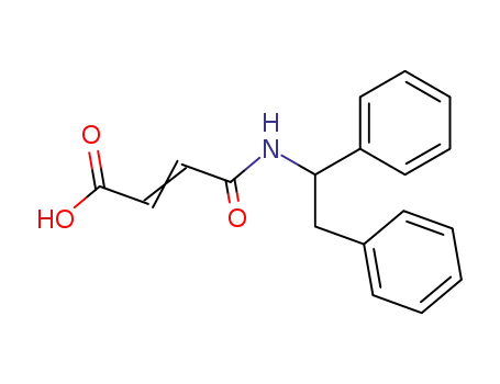 (E)-3-(1,2-Diphenyl-ethylcarbamoyl)-acrylic acid
