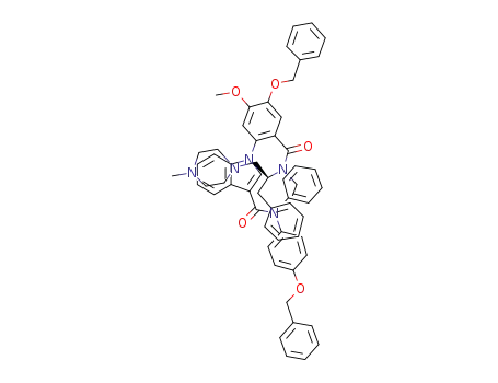 1-[4-(benzyloxy)-5-methoxy-2-[(3S)-3-[(4-methylpiperazin-1-yl)methyl]-1,2,3,4-tetrahydroisoquinoline-2-carbonyl]phenyl]-N-[4-(benzyloxy)phenyl]-N-phenyl-1H-indole-3-carboxamide