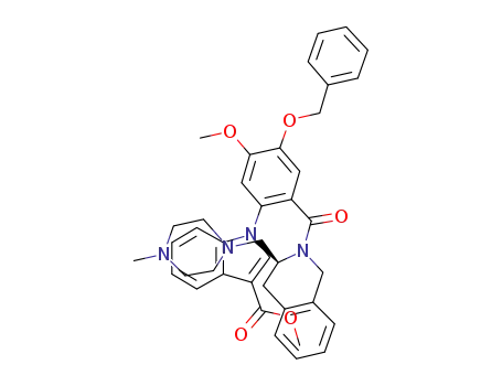 1-[4-(benzyloxy)-5-methoxy-2-[(3S)-3-[(4-methylpiperazin-1-yl)methyl]-1,2,3,4-tetrahydroisoquinoline-2-carbonyl]phenyl]-1H-indole-3-carboxylic acid methyl ester