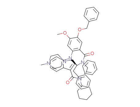 1-[4-(benzyloxy)-5-methoxy-2-[(3S)-3-[(4-methylpiperazin-1-yl)methyl]-1,2,3,4-tetrahydroisoquinoline-2-carbonyl]phenyl]-N-cyclohexyl-N-phenyl-1H-indole-3-carboxamide