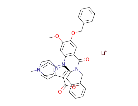 lithium 1-[4-(benzyloxy)-5-methoxy-2-[(3S)-3-[(4-methylpiperazin-1-yl)methyl]-1,2,3,4-tetrahydroisoquinoline-2-carbonyl]phenyl]-1H-indole-3-carboxylate