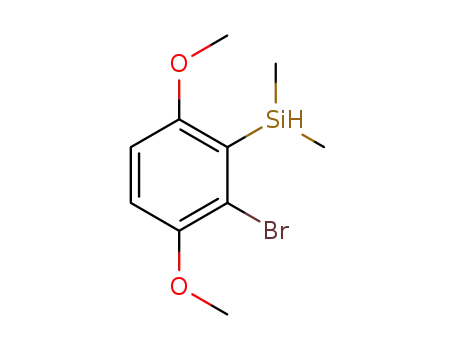 2-bromo-1,4-dimethoxy-3-(dimethylsilyl)benzene