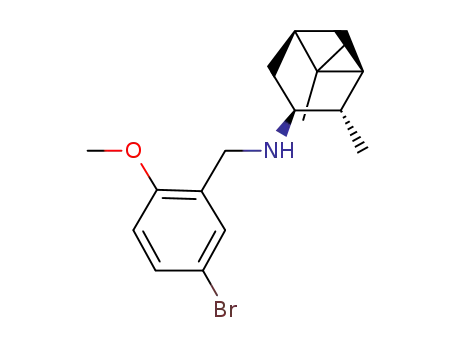 (1S,2S,3S,5R)-N-(5-bromo-2-methoxybenzyl)-2,6,6-trimethylbicyclo[3.1.1]heptan-3-amine