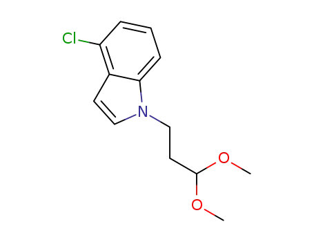 4-chloro-1-(3,3-dimethoxypropyl)-1H-indole