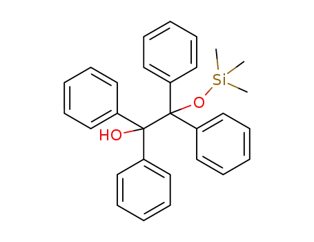 1-hydroxy-2-trimethylsiloxy-1,1,2,2-tetraphenylethane