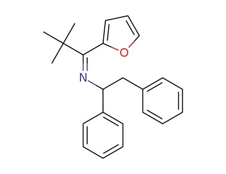 (1,2-diphenylethyl)(1-furan-2-yl-2,2-dimethyl-propylidene)amine