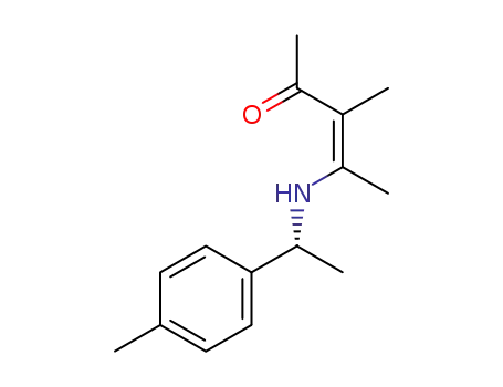 (R,Z)-3-methyl-4-((1-(p-tolyl)ethyl)amino)pent-3-en-2-one