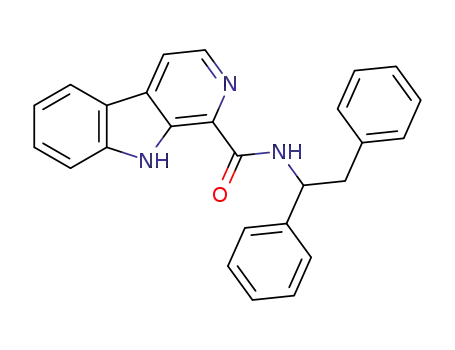 N-(1,2-diphenylethyl)-9H-pyrido[3,4-b]indole-1-carboxamide