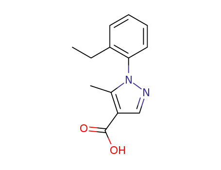 1-(2-ethylphenyl)-5-methyl-1H-pyrazole-4-carboxylic acid