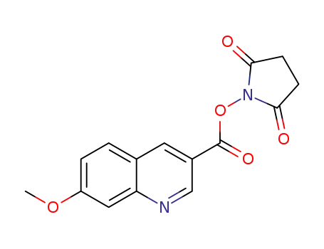 2,5-dioxopyrrolidin-1-yl 7-methoxyquinoline-3-carboxylate