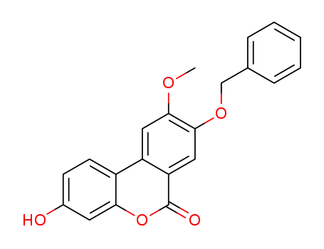 8-(benzyloxy)-3-hydroxy-9-methoxy-6H-benzo[c]chromen-6-one