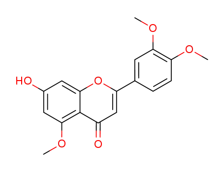 2-(3,4-dimethoxy-phenyl)-7-hydroxy-5-methoxy-chromen-4-one