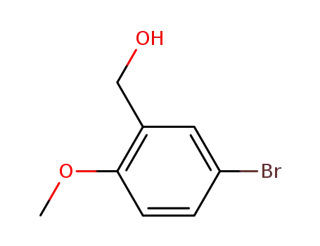 Molecular Structure of 80866-82-6 (5-Bromo-2-methoxybenzyl alcohol)