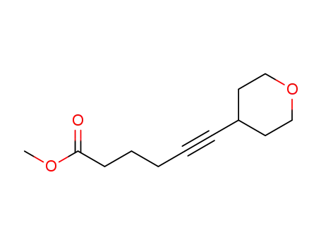 methyl 6-(tetrahydro-2H-pyran-4-yl)hex-5-ynoate