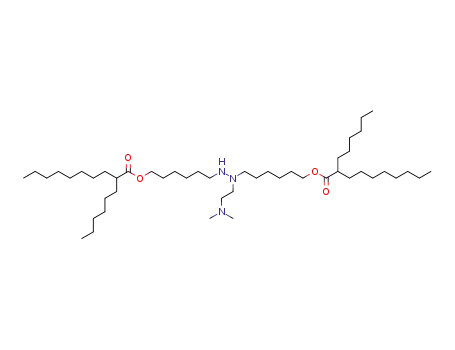 (1-(2-(dimethylamino)ethyl)hydrazine-1,2-diyl)bis(hexane-6,1-diyl) bis(2-hexyldecanoate)