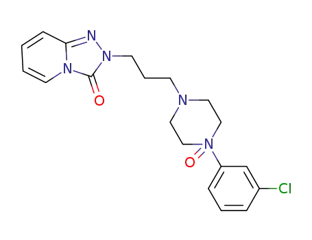 1-(3-chlorophenyl)-4-(3-(3-oxo-[1,2,4]triazolo[4,3-a]pyridin-2(3H)-yl)propyl)piperazine 1-oxide