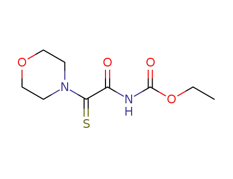 ethyl-N-(1-morpholinyl-1-thioxo-ethan-2-one)carbamate