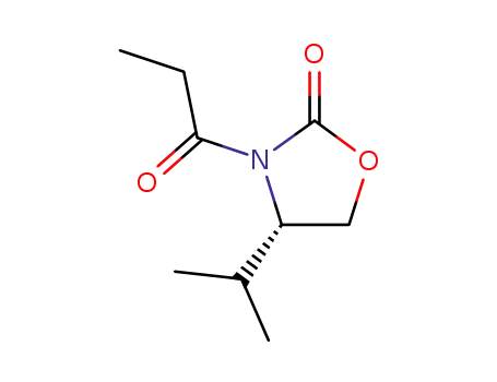 N-propionyl-(4S)-isopropyl- 2-oxazolidinone