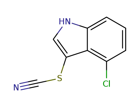 4-chloro-3-thiocyanato-1H-indole
