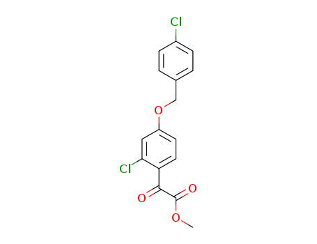 methyl 2-(2-chloro-4-((4-chlorobenzyl)oxy)phenyl)-2-oxoacetate