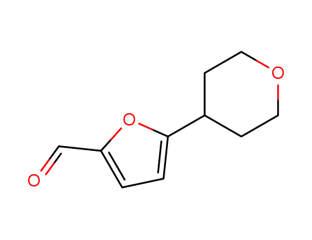 5-(tetrahydro-2H-pyran-4-yl)furan-2-carbaldehyde