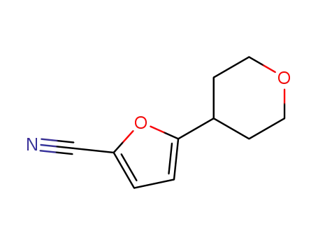 5-(tetrahydro-2H-pyran-4-yl)furan-2-carbonitrile